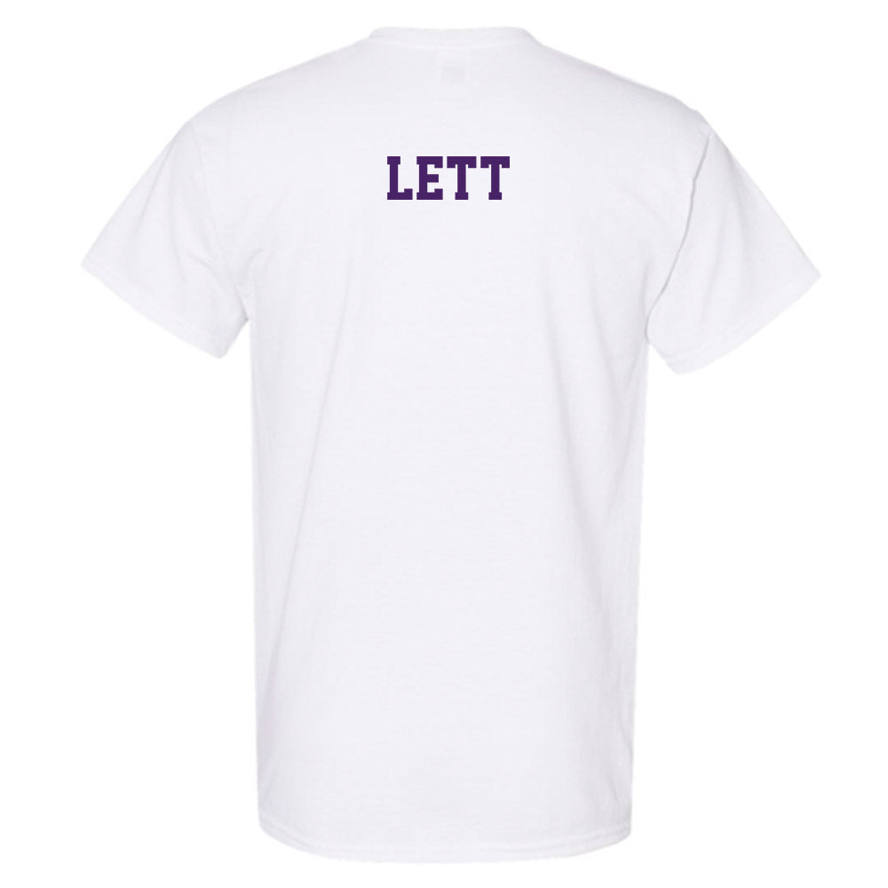 Evansville - NCAA Men's Swimming & Diving : Gabe Lett - T-Shirt-1