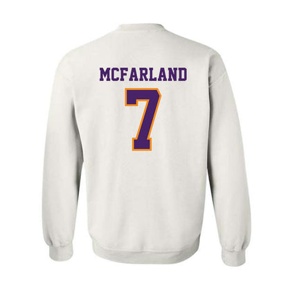 Evansville - NCAA Men's Soccer : Eyob McFarland - Crewneck Sweatshirt-1