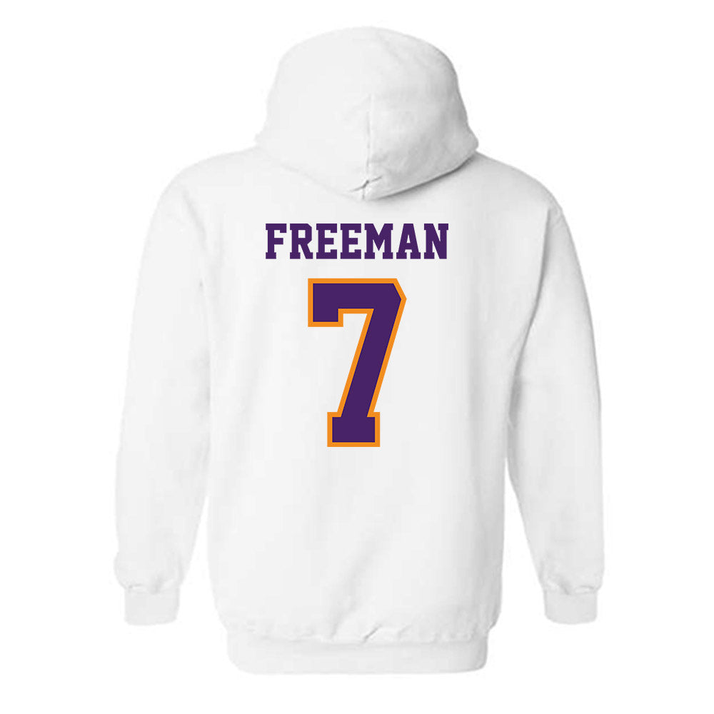 Evansville - NCAA Women's Volleyball : Blakeley Freeman - Hooded Sweatshirt-1