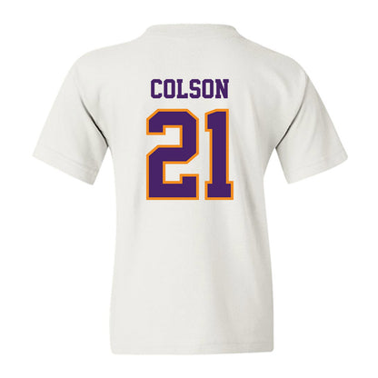 Evansville - NCAA Women's Soccer : Liv Colson - Youth T-Shirt-1