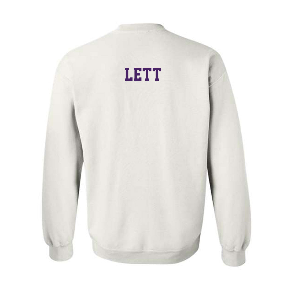 Evansville - NCAA Men's Swimming & Diving : Gabe Lett - Crewneck Sweatshirt-1