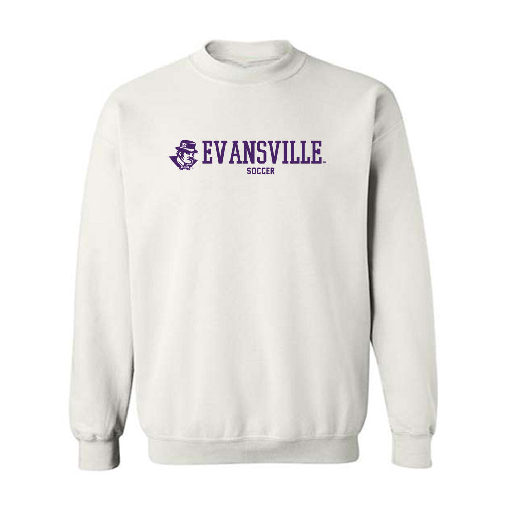 Evansville - NCAA Men's Soccer : Eyob McFarland - Crewneck Sweatshirt-0