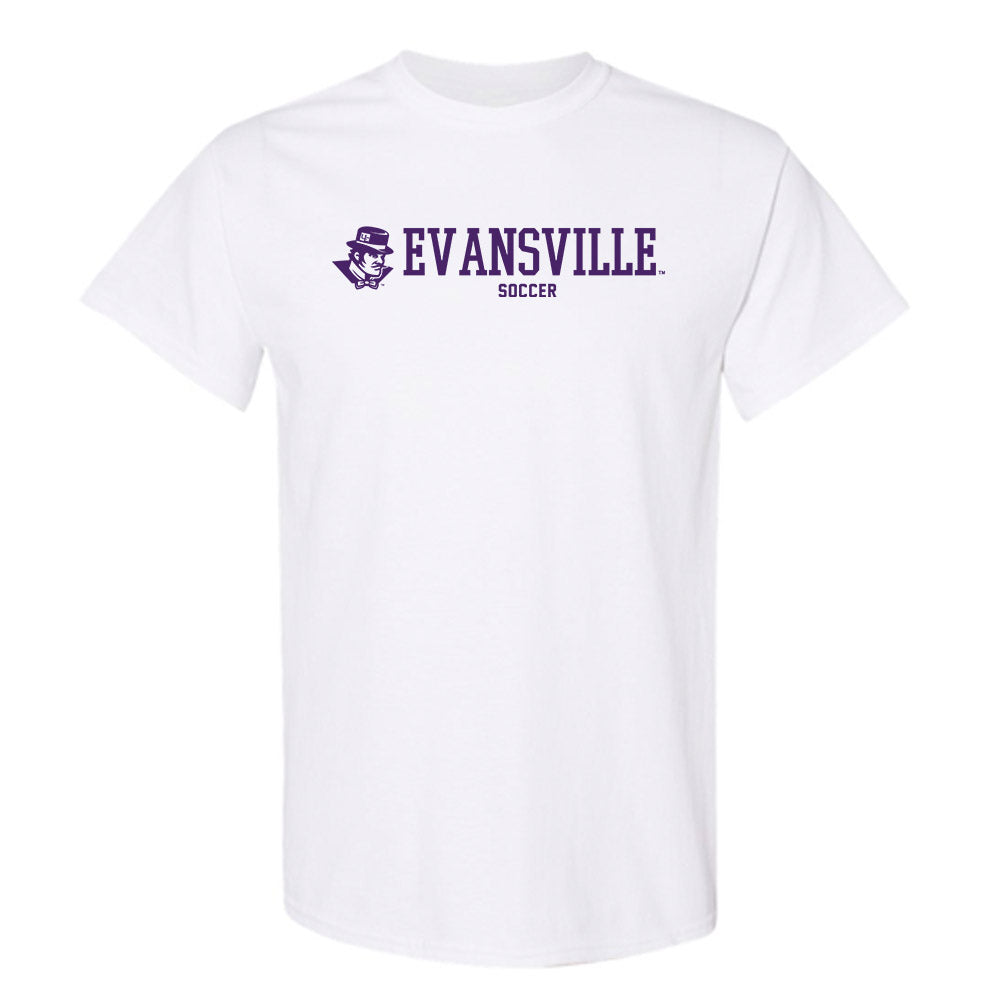 Evansville - NCAA Men's Soccer : Eyob McFarland - T-Shirt-0