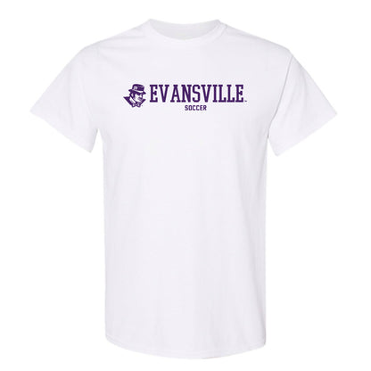 Evansville - NCAA Men's Soccer : Eyob McFarland - T-Shirt-0