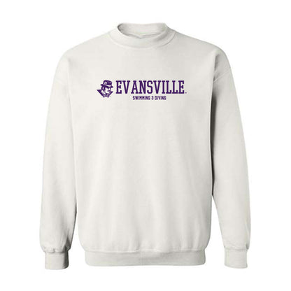 Evansville - NCAA Men's Swimming & Diving : Levi McKinney - Crewneck Sweatshirt-0