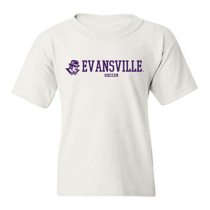 Evansville - NCAA Men's Soccer : Eyob McFarland - Youth T-Shirt-0