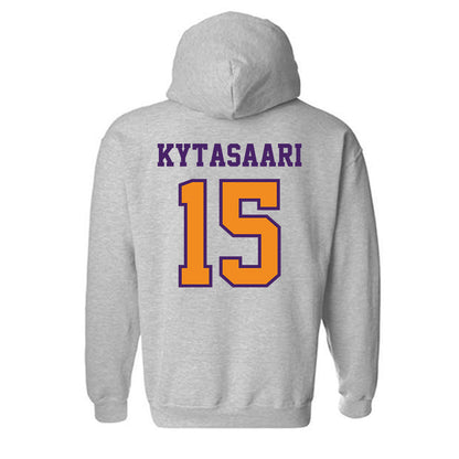 Evansville - NCAA Women's Soccer : Lily Kytasaari - Hooded Sweatshirt-1