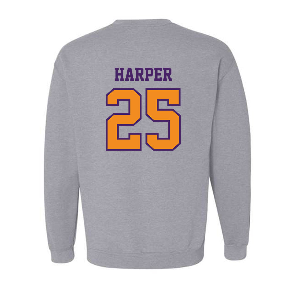 Evansville - NCAA Men's Soccer : Dean Harper - Crewneck Sweatshirt-1