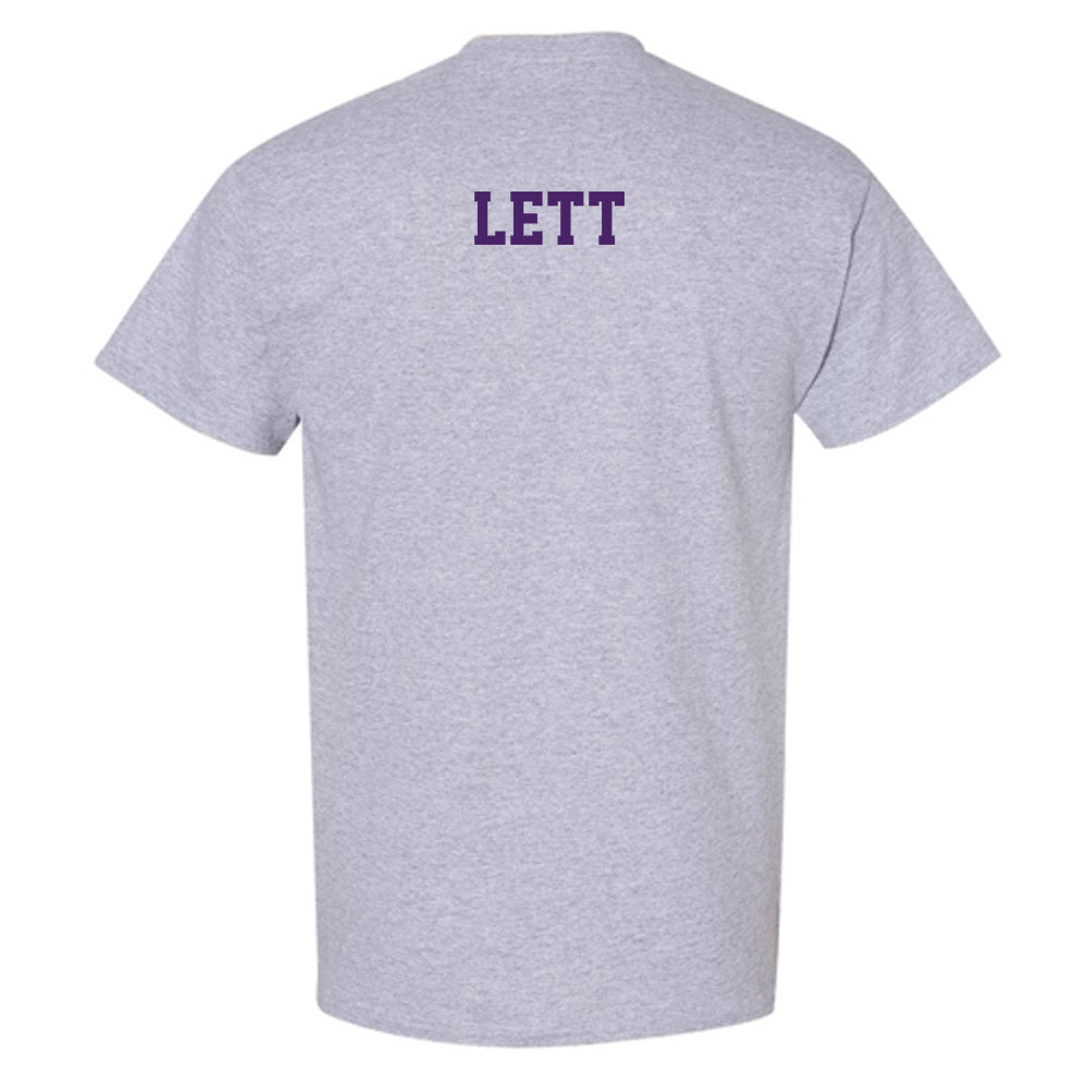 Evansville - NCAA Men's Swimming & Diving : Gabe Lett - T-Shirt-1