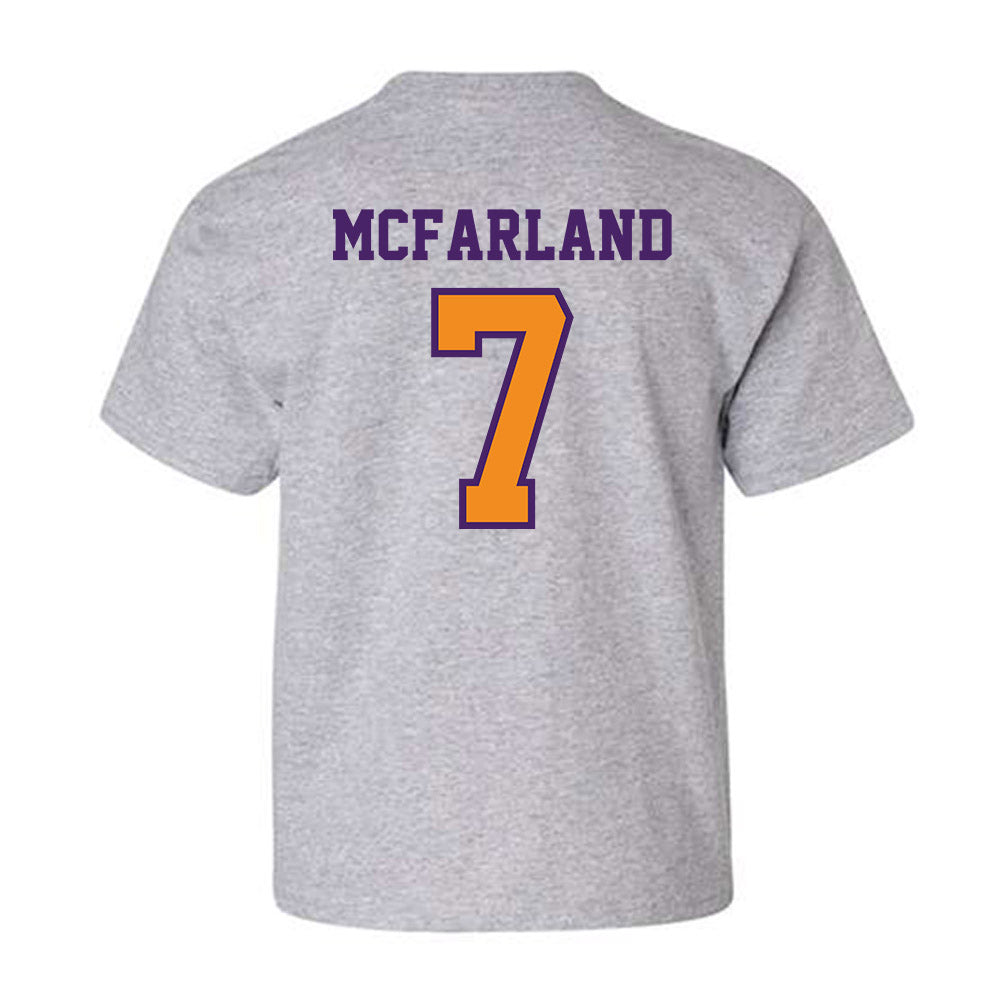 Evansville - NCAA Men's Soccer : Eyob McFarland - Youth T-Shirt-1