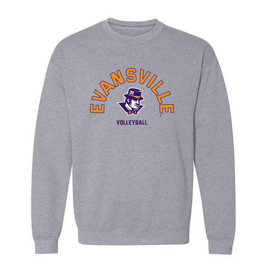 Evansville - NCAA Women's Volleyball : Krystell Pappas - Crewneck Sweatshirt-0