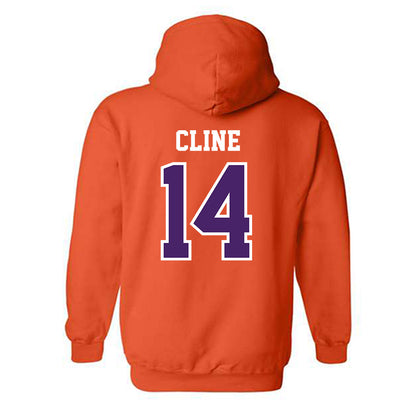 Evansville - NCAA Women's Volleyball : Chloe Cline - Hooded Sweatshirt-1