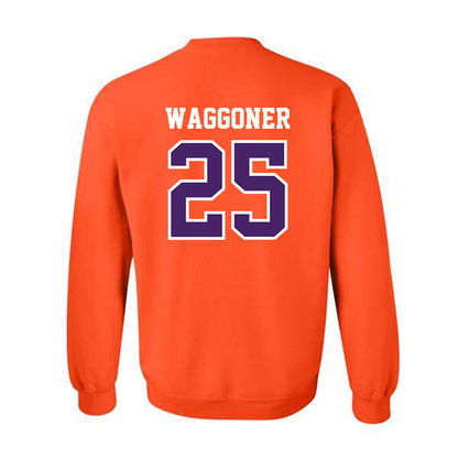  - NCAA Baseball : Evan Waggoner - Crewneck Sweatshirt-1