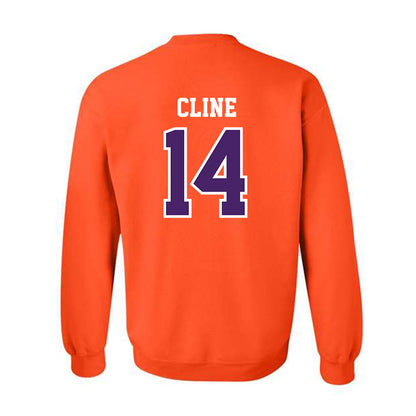 Evansville - NCAA Women's Volleyball : Chloe Cline - Crewneck Sweatshirt-1