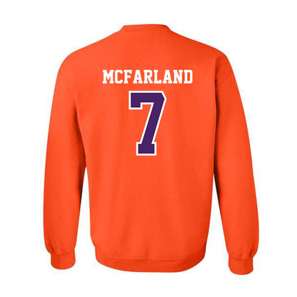 Evansville - NCAA Men's Soccer : Eyob McFarland - Crewneck Sweatshirt-1