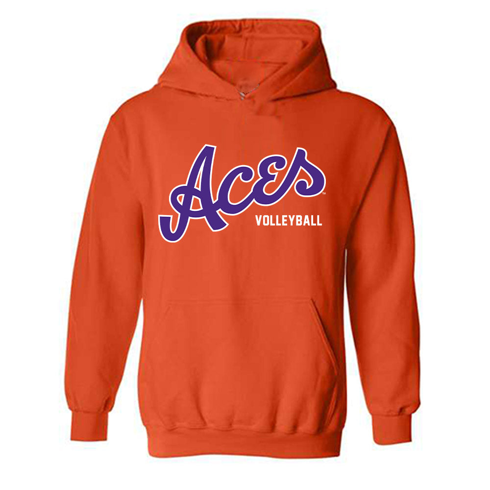 Evansville - NCAA Women's Volleyball : Krystell Pappas - Hooded Sweatshirt-0