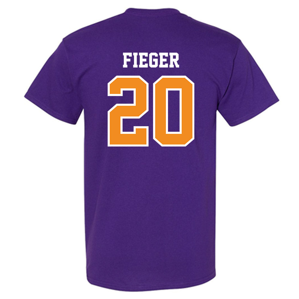 Evansville - NCAA Baseball : Drew Fieger - T-Shirt-1