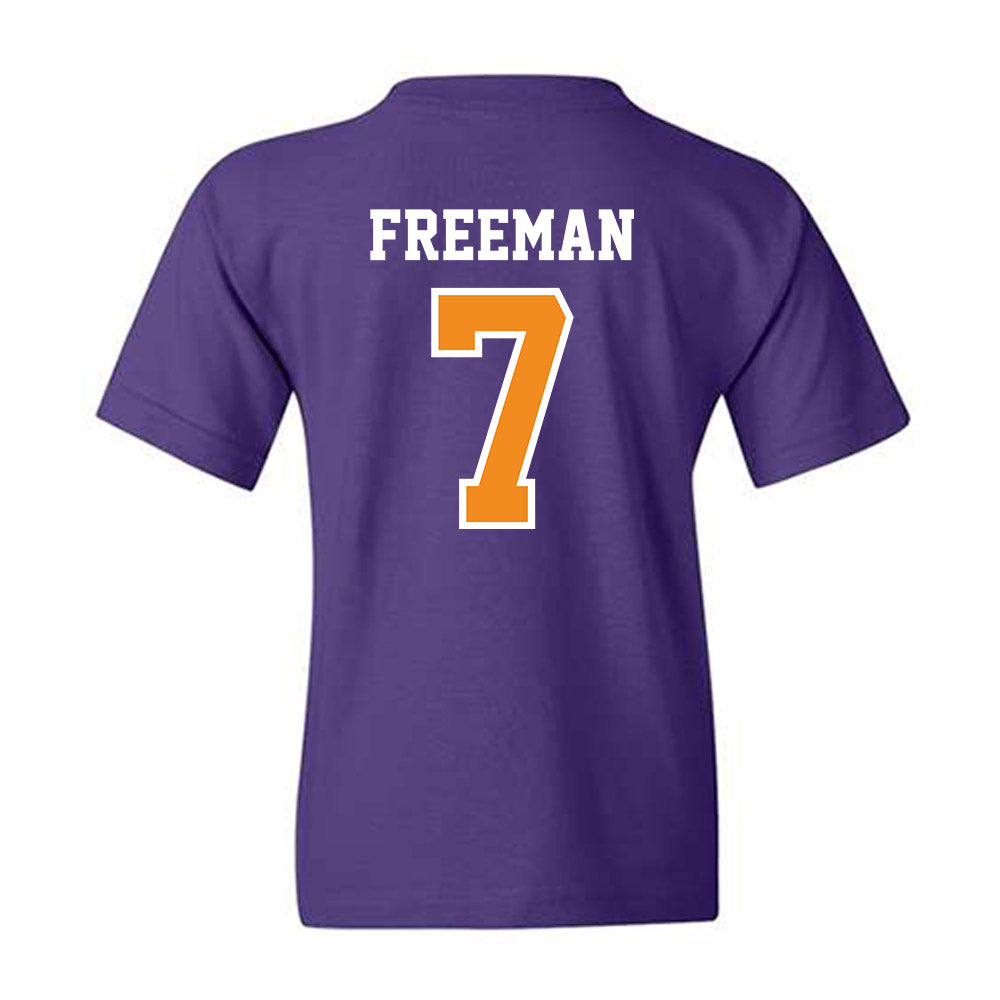 Evansville - NCAA Women's Volleyball : Blakeley Freeman - Youth T-Shirt-1