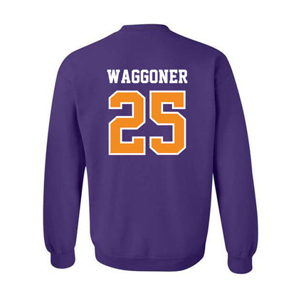  - NCAA Baseball : Evan Waggoner - Crewneck Sweatshirt-1