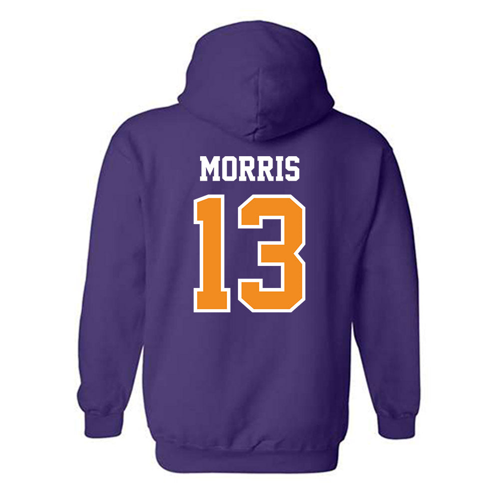 Evansville - NCAA Women's Volleyball : Holland Morris - Hooded Sweatshirt-1