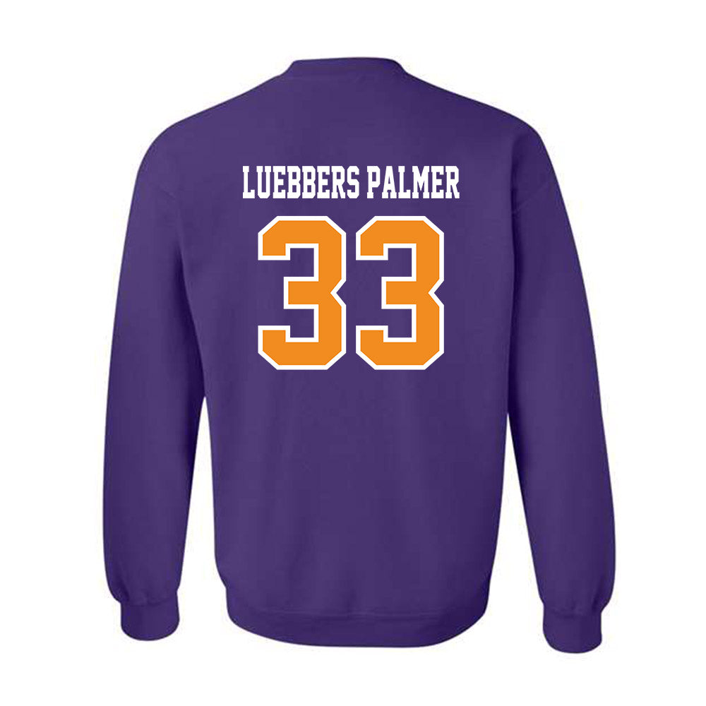 Evansville - NCAA Women's Basketball : Logan Luebbers Palmer - Crewneck Sweatshirt-1