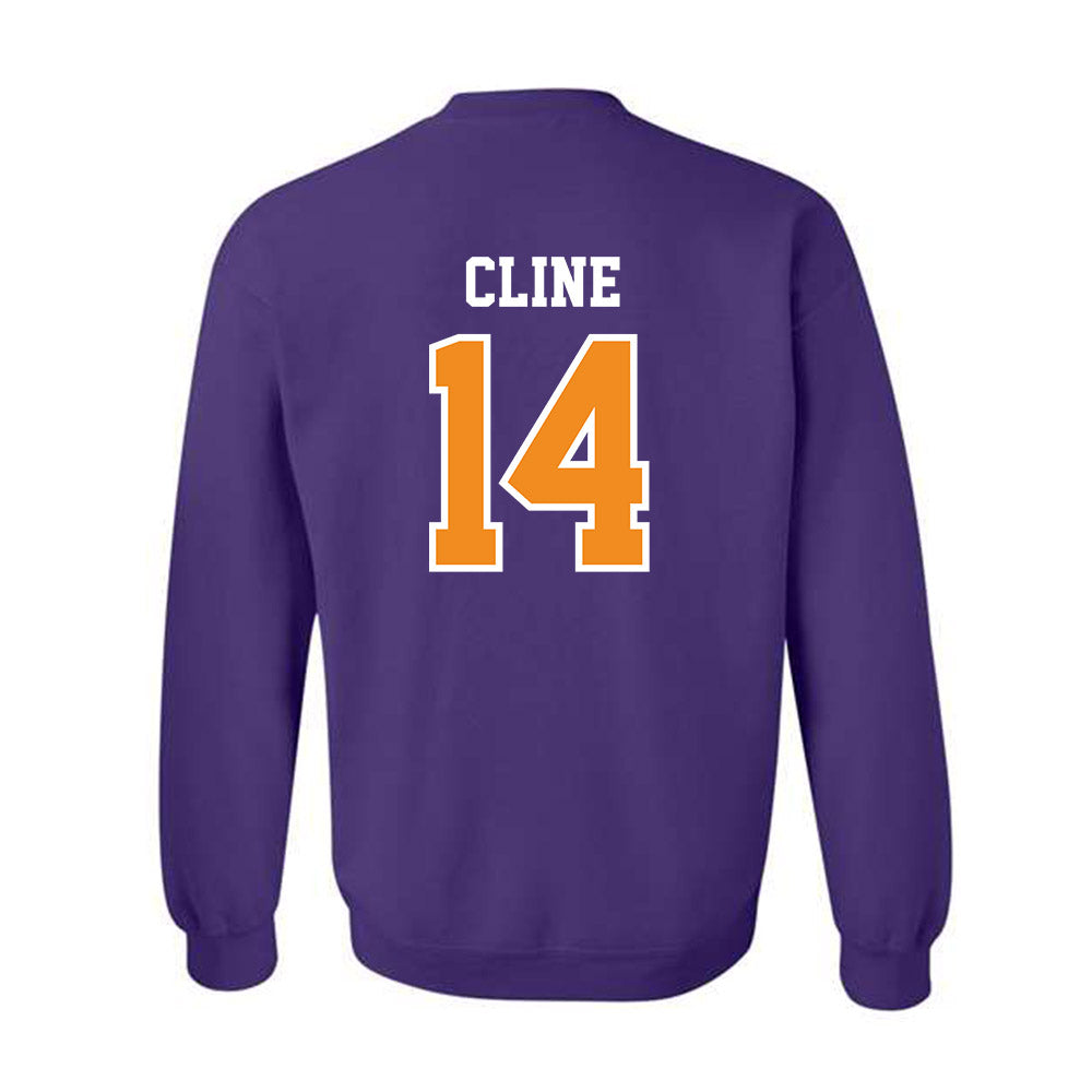 Evansville - NCAA Women's Volleyball : Chloe Cline - Crewneck Sweatshirt-1