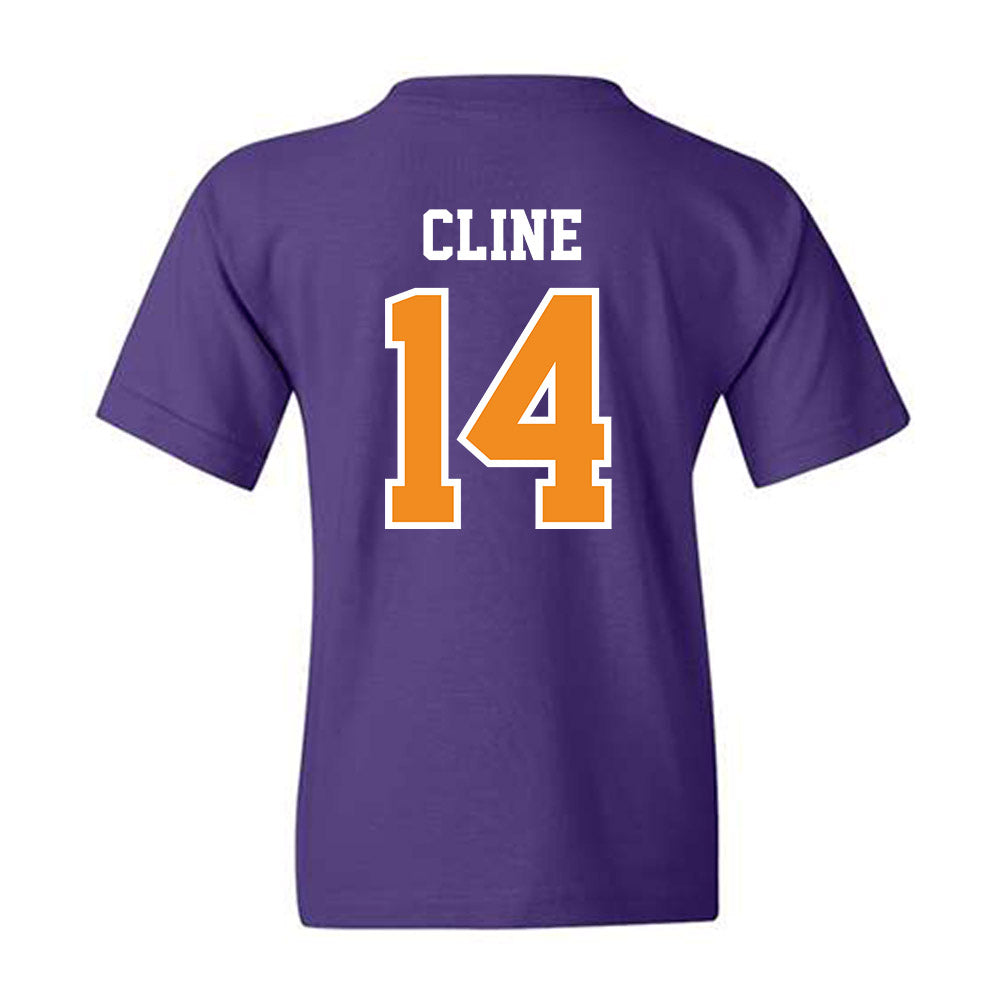 Evansville - NCAA Women's Volleyball : Chloe Cline - Youth T-Shirt-1