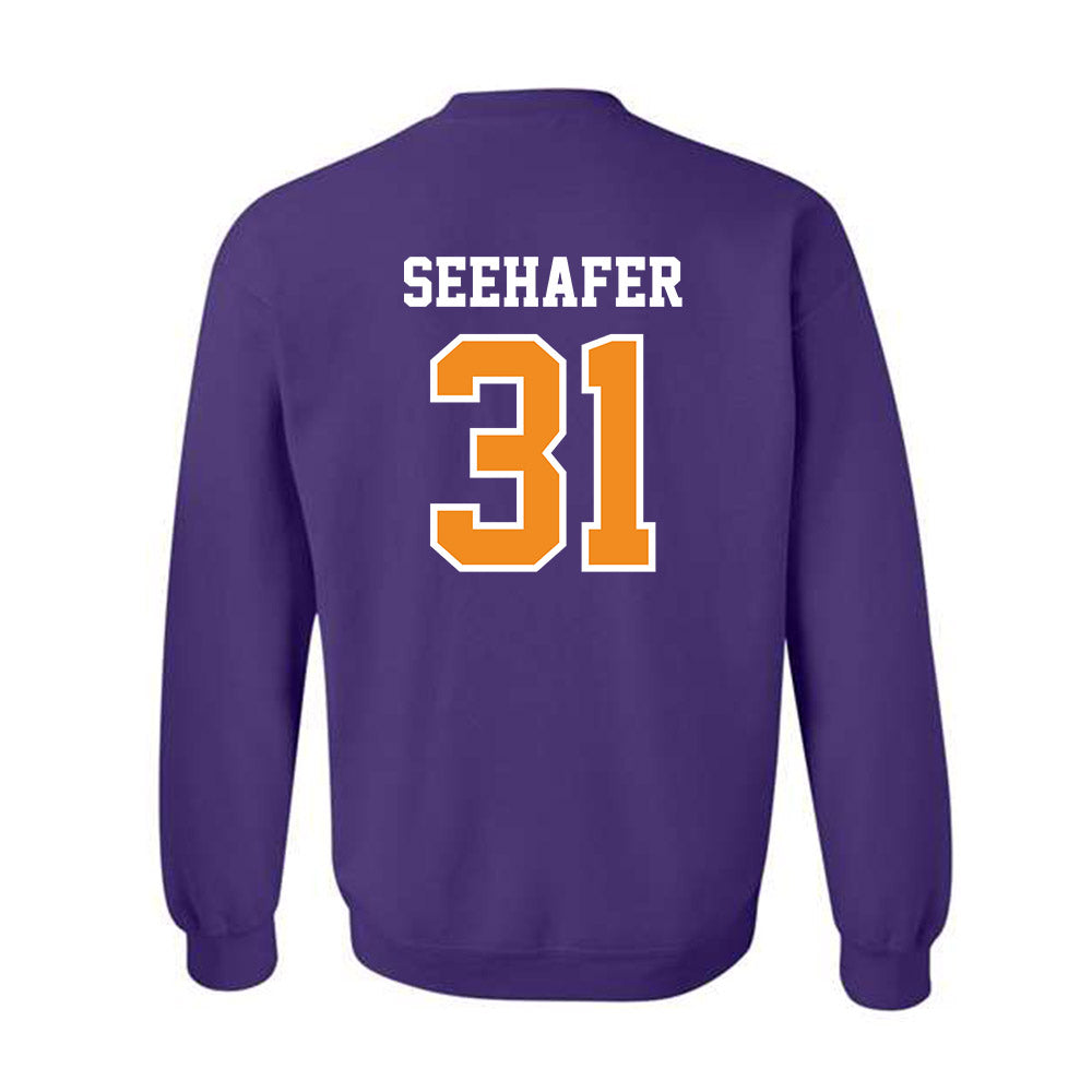 Evansville - NCAA Women's Soccer : Josie Seehafer - Crewneck Sweatshirt-1
