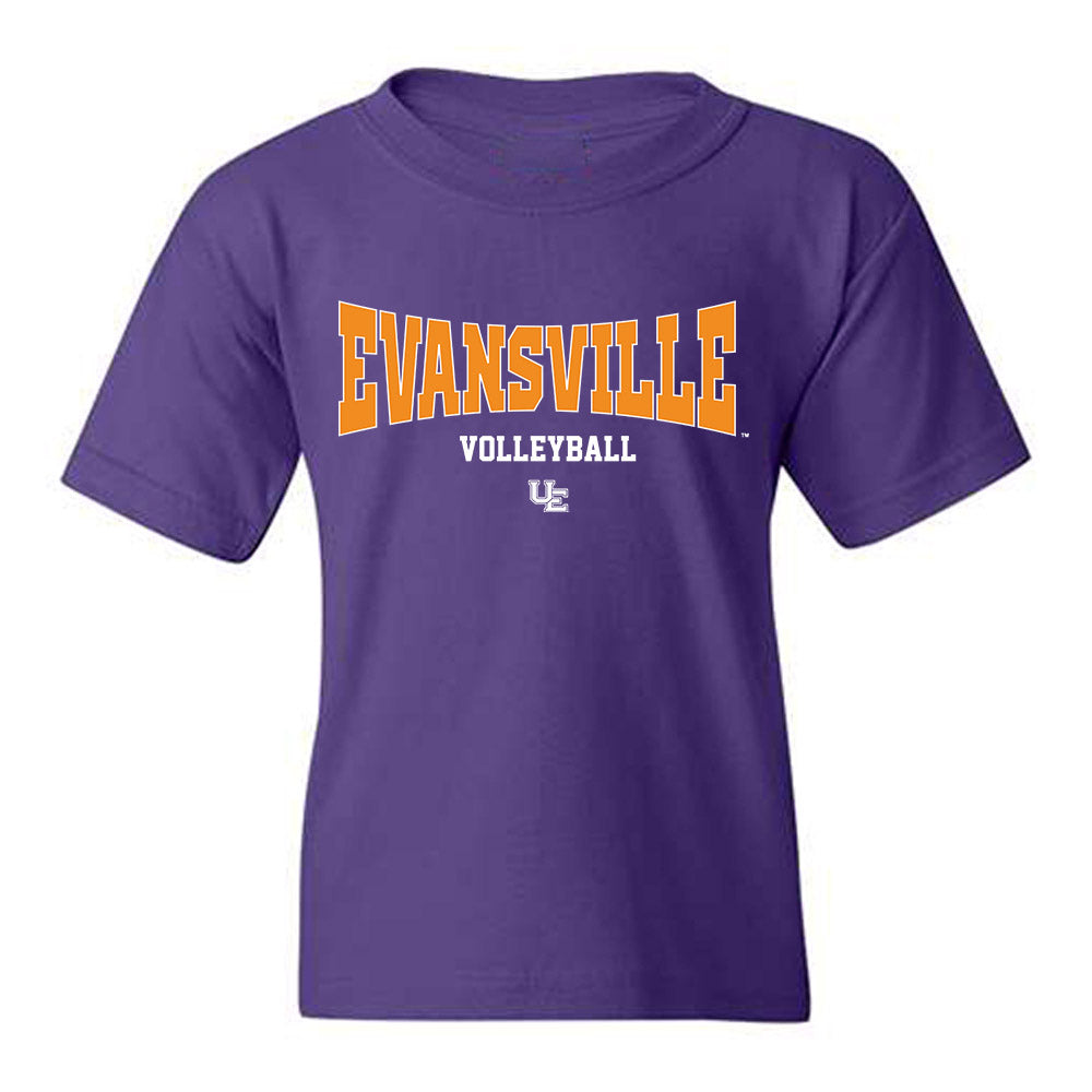 Evansville - NCAA Women's Volleyball : Holland Morris - Youth T-Shirt-0