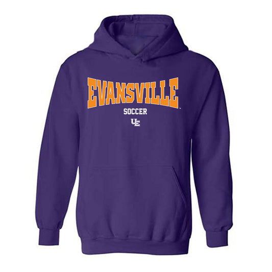 Evansville - NCAA Men's Soccer : Lionel Williams - Hooded Sweatshirt-0