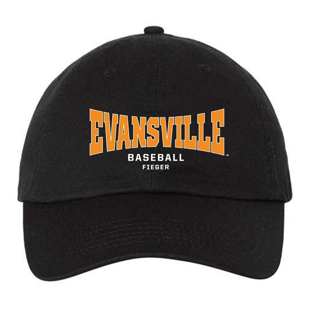 Evansville - NCAA Baseball : Drew Fieger - Dad Hat-0