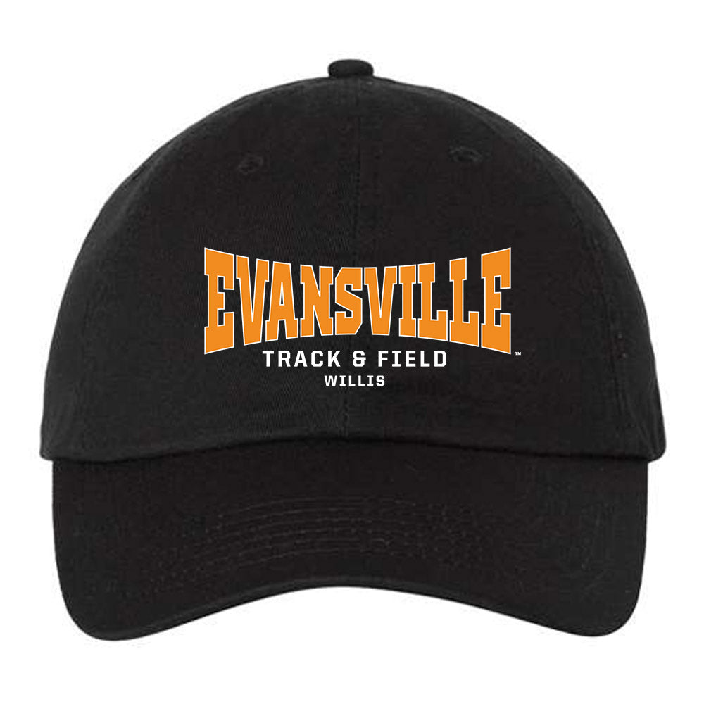 Evansville - NCAA Women's Track & Field : Lissa Willis - Dad Hat-0