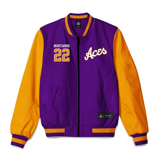 Evansville - NCAA Women's Basketball : Mireia Mustaros - Bomber Jacket-0