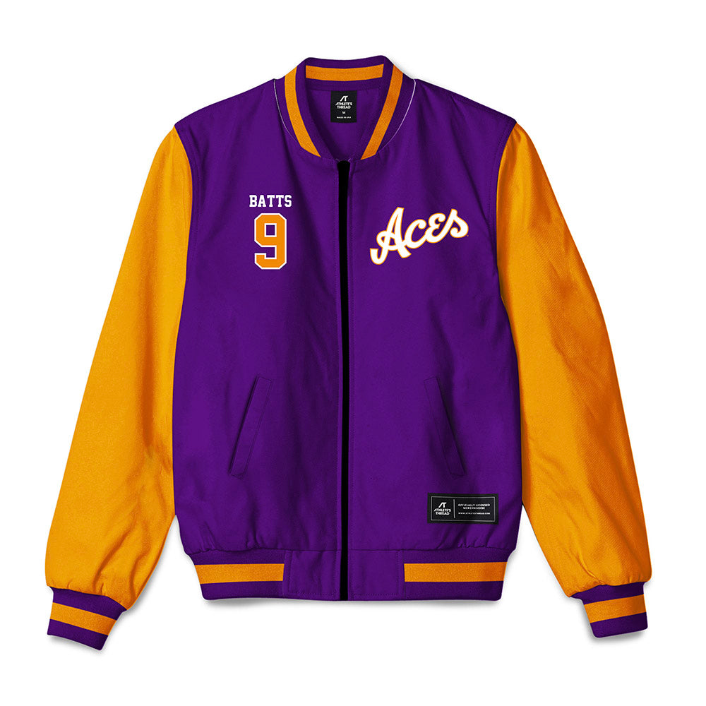 Evansville - NCAA Softball : Kayley Batts - Bomber Jacket-0