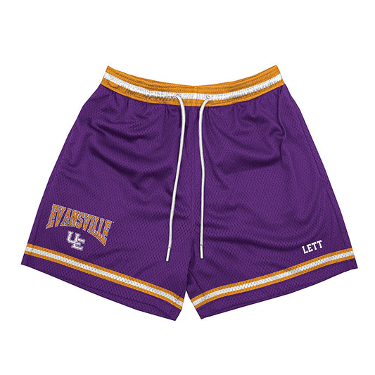 Evansville - NCAA Men's Swimming & Diving : Gabe Lett - Shorts-0