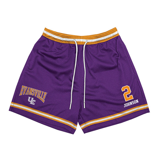 Evansville - NCAA Women's Soccer : Taylor Johnson - Shorts-0