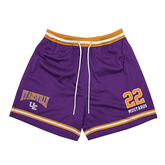 Evansville - NCAA Women's Basketball : Mireia Mustaros - Shorts-0