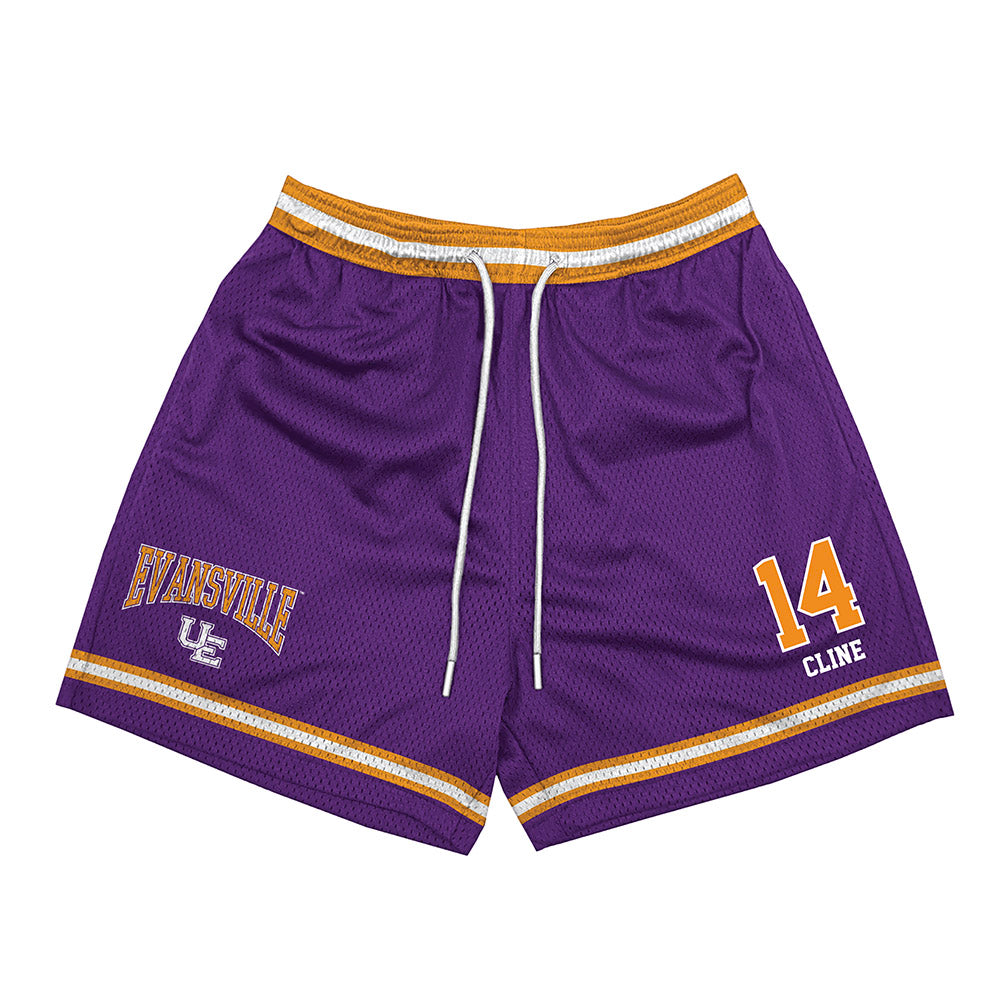 Evansville - NCAA Women's Volleyball : Chloe Cline - Shorts-0