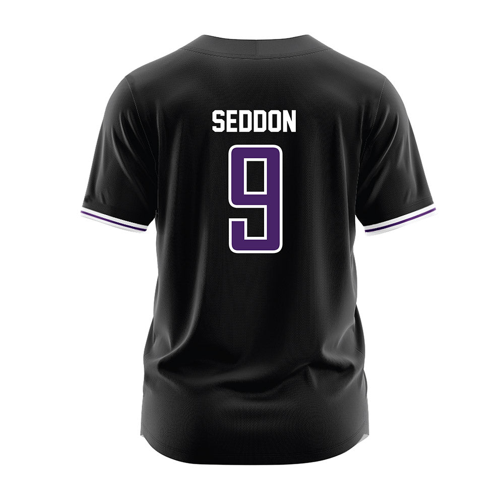 Evansville - NCAA Baseball : Ryan Seddon - Baseball Jersey-1