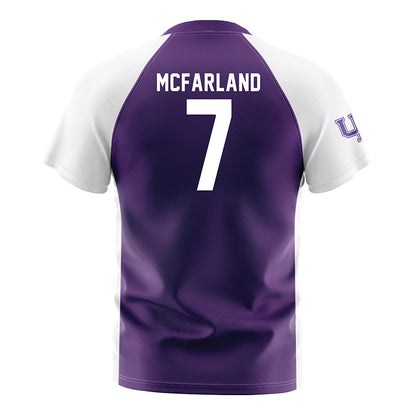 Evansville - NCAA Men's Soccer : Eyob McFarland - Soccer Jersey-1