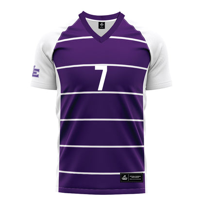 Evansville - NCAA Men's Soccer : Eyob McFarland - Soccer Jersey-0