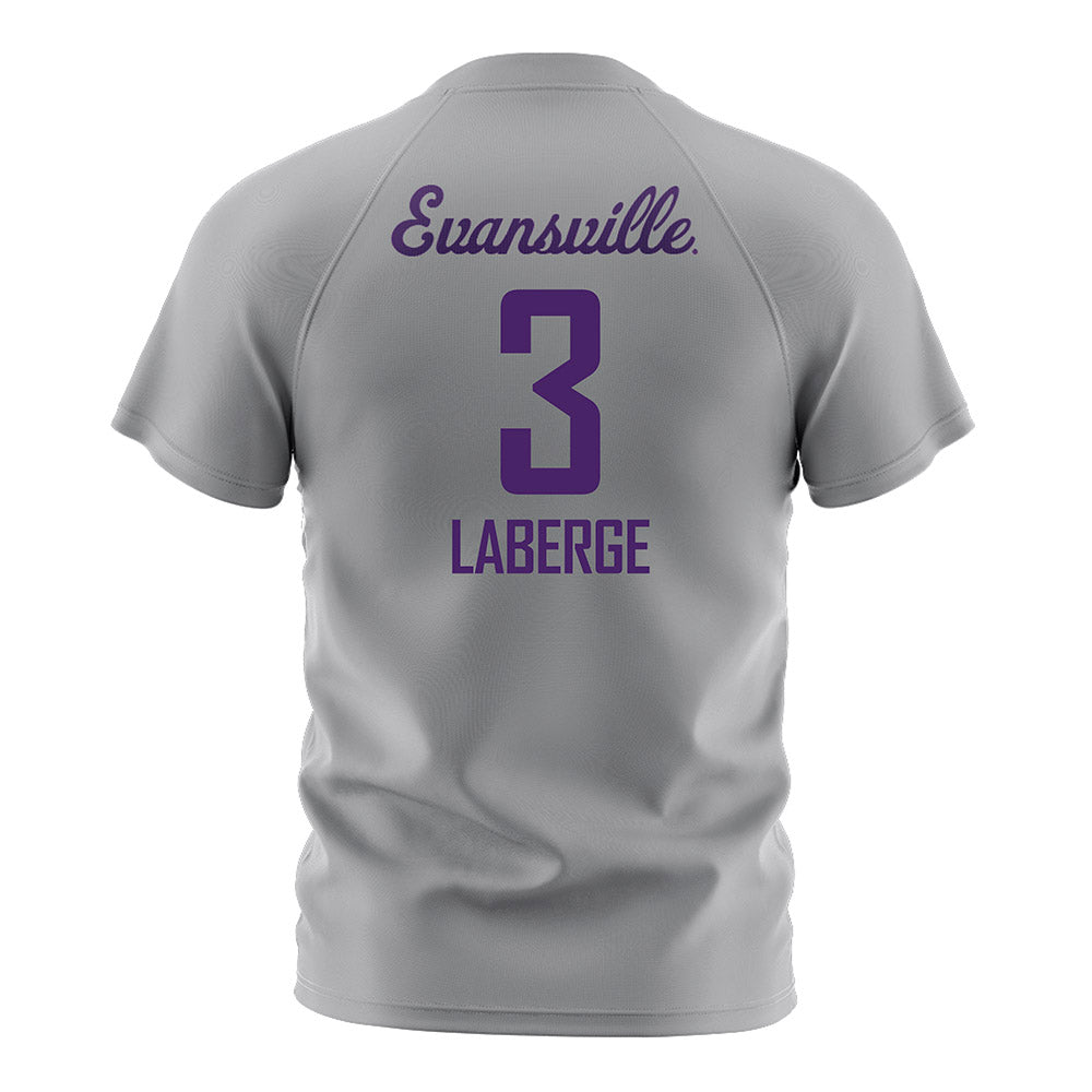 Evansville - NCAA Women's Soccer : Brielle LaBerge - Soccer Jersey-1