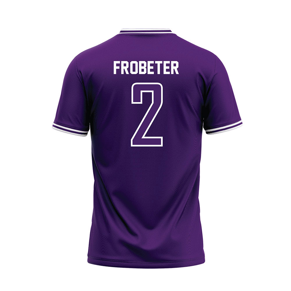 Evansville - NCAA Softball : Karlee Frobeter - Baseball Jersey-1