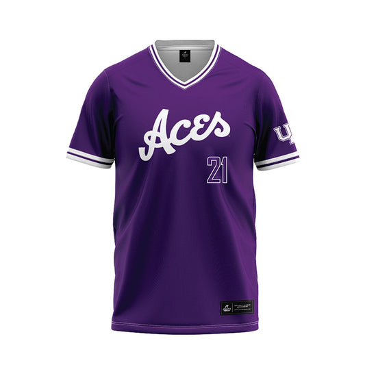 Evansville - NCAA Softball : Daleny Chumbley - Baseball Jersey-0