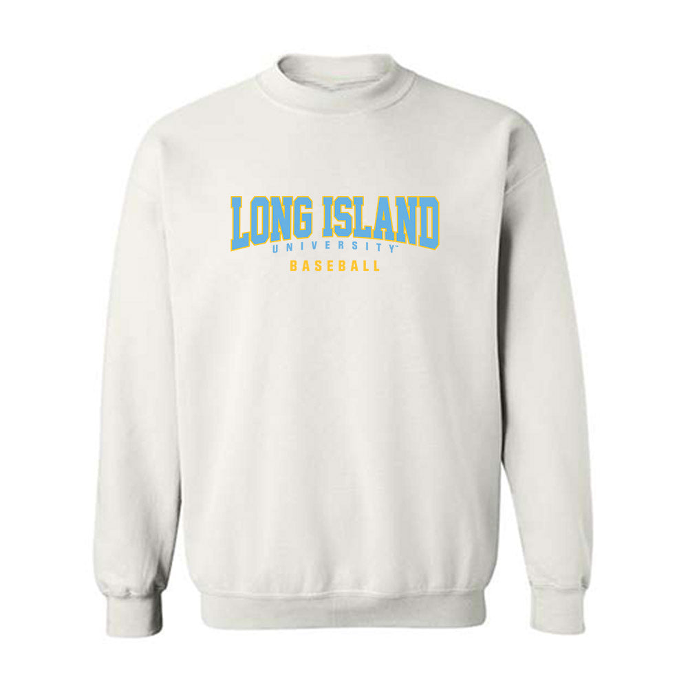 LIU - NCAA Baseball : Jc Navarro - Classic Shersey Crewneck Sweatshirt-0