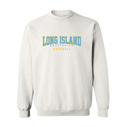 LIU - NCAA Baseball : Jc Navarro - Classic Shersey Crewneck Sweatshirt-0