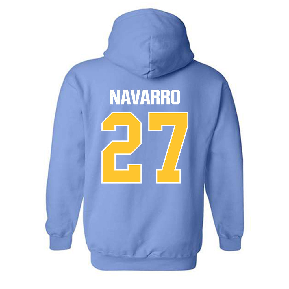 LIU - NCAA Baseball : Jc Navarro - Classic Shersey Hooded Sweatshirt-1