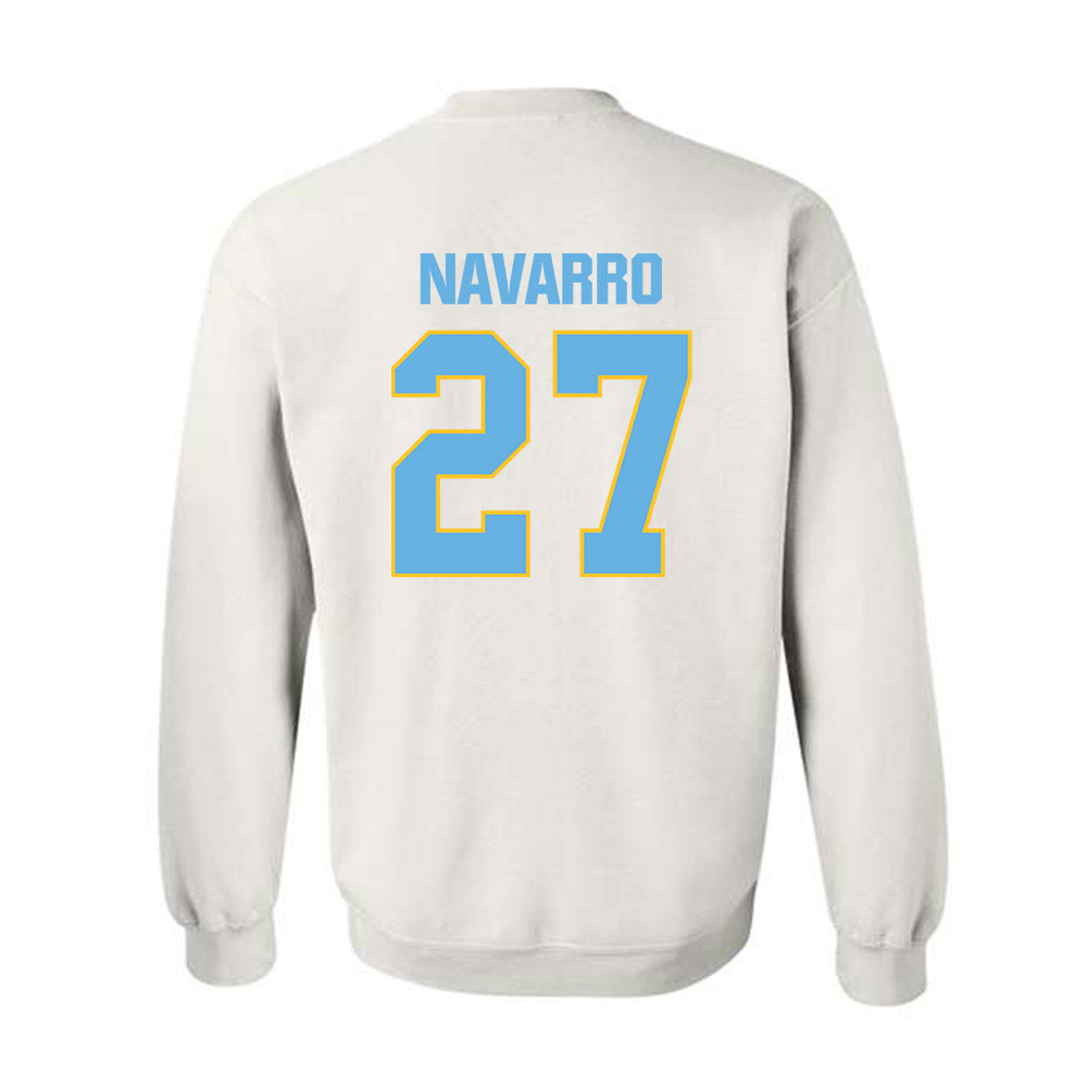 LIU - NCAA Baseball : Jc Navarro - Classic Shersey Crewneck Sweatshirt-1