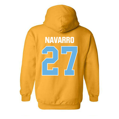 LIU - NCAA Baseball : Jc Navarro - Classic Shersey Hooded Sweatshirt-1