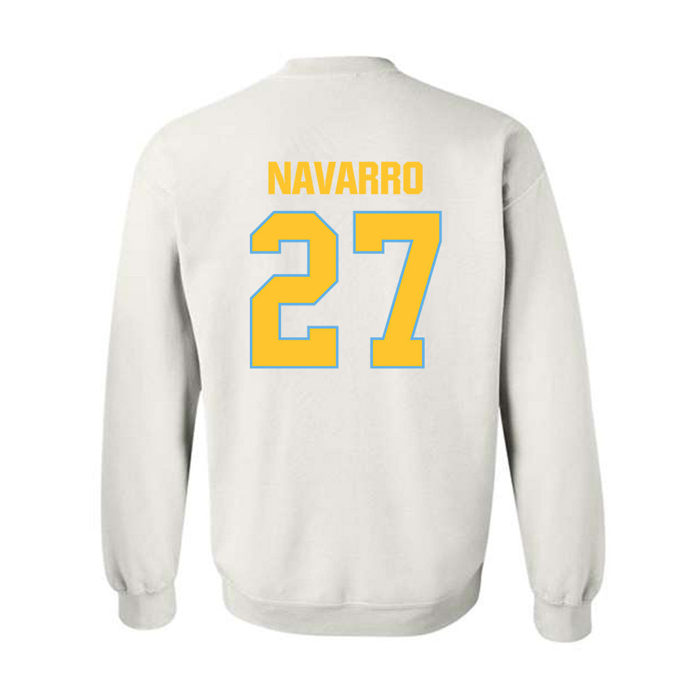 LIU - NCAA Baseball : Jc Navarro - Crewneck Sweatshirt-1